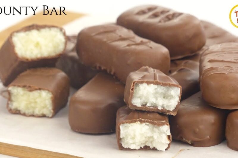 Homemade Chocolate Coconut Bars